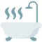 Bathtub emoji on Google